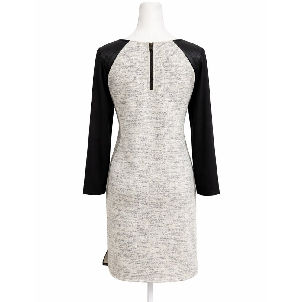 Sanctuary Sweater Dress Faux Leather Sleeves | Women’s Small - Picture 5 of 6